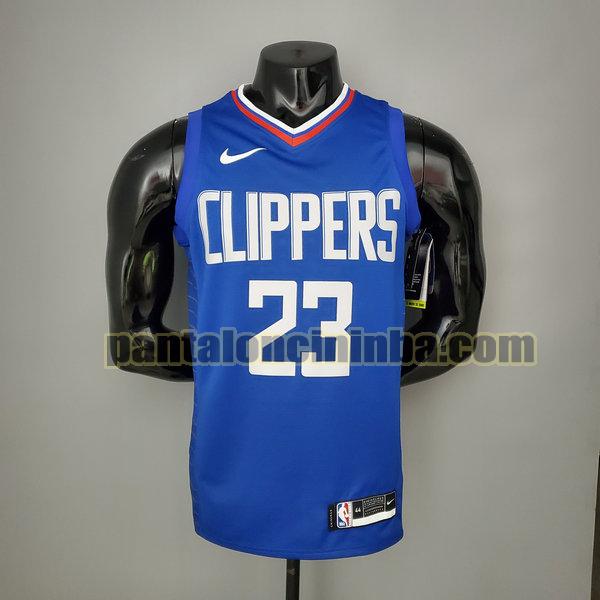 Canotta Uomo basket Gus Williams 23 Los Angeles Clippers Blu Versione Fan
