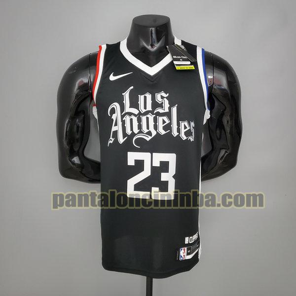 Canotta Uomo basket Gus Williams 23 Los Angeles Clippers Nero Versione Fan