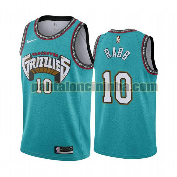 Canotta Uomo basket Ivan Rabb 10 Memphis Grizzlies Verde City Edition 2020