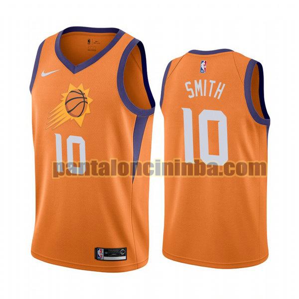 Canotta Uomo basket Jalen Smith 10 Phoenix Suns Arancia 2020 21