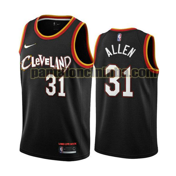 Canotta Uomo basket Jarrett Allen 31 Cleveland Cavaliers Nero 2021