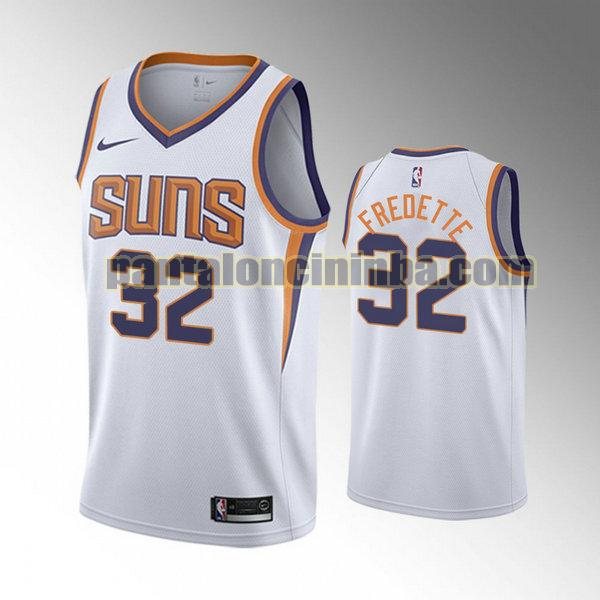 Canotta Uomo basket Jimmer Fredette 32 Phoenix Suns Bianca City Edition 2020