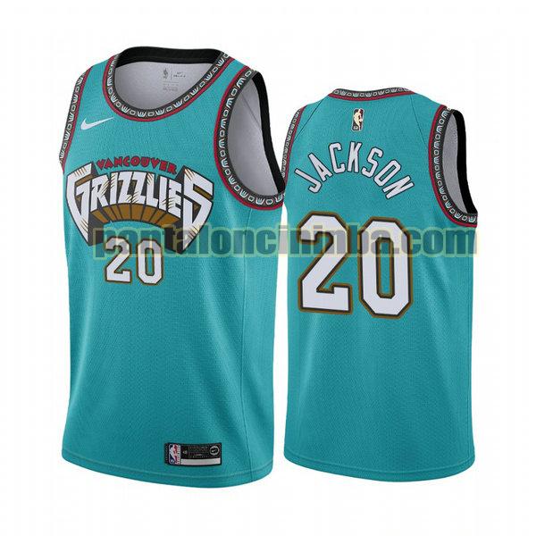 Canotta Uomo basket Josh Jackson 20 Memphis Grizzlies Verde City Edition 2020