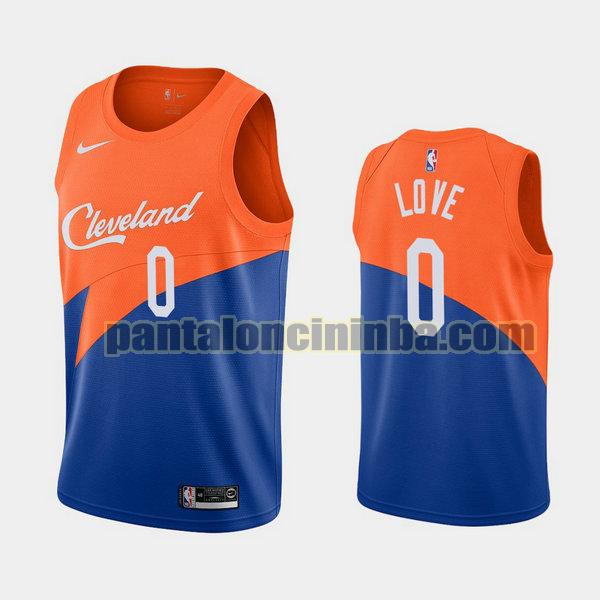Canotta Uomo basket Kevin Love 0 Cleveland Cavaliers Blu City Edition 2020