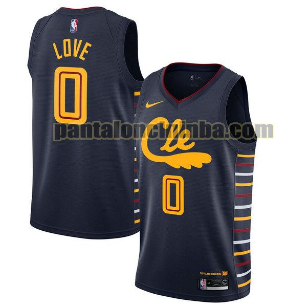 Canotta Uomo basket Kevin Love 0 Cleveland Cavaliers Navy City Edition 2020