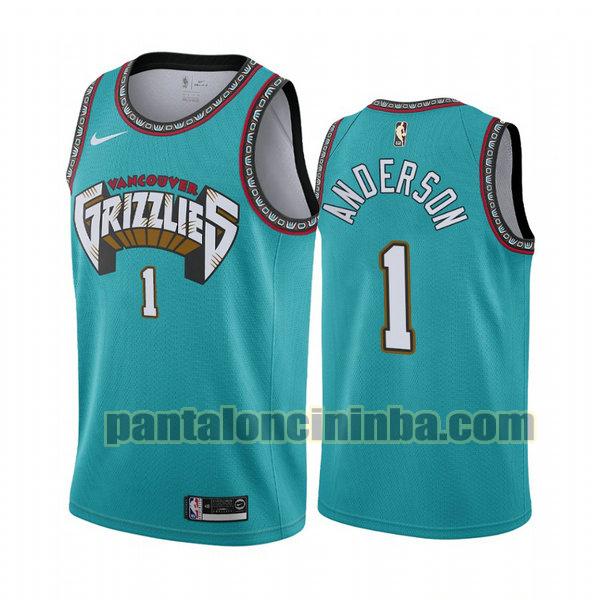 Canotta Uomo basket Kyle Anderson 1 Memphis Grizzlies Verde City Edition 2020