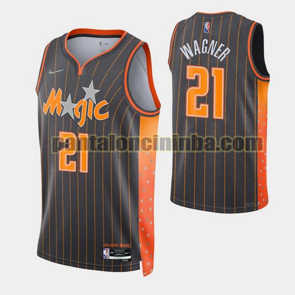 Canotta Uomo basket Moritz Wagner 21 Orlando Magic Nero