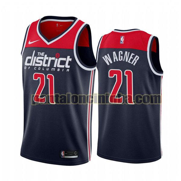 Canotta Uomo basket Moritz Wagner 21 Washington Wizards Blu City Edition 2020