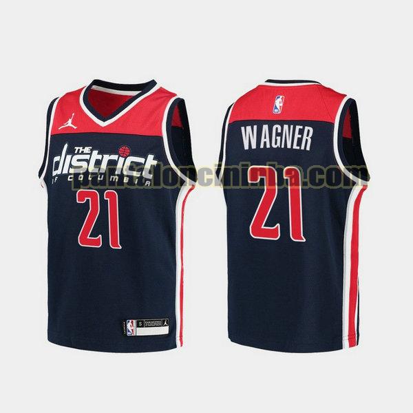 Canotta Uomo basket Moritz Wagner 21 Washington Wizards Navy 2021