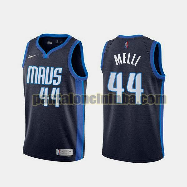 Canotta Uomo basket Nicolo Melli 44 Dallas Mavericks Blu 2021