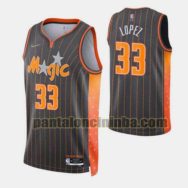 Canotta Uomo basket Robin Lopez 33 Orlando Magic Nero