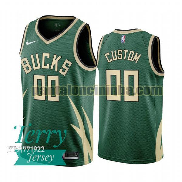 Canotta Uomo basket Rodion Kurucs 0 Milwaukee Bucks Verde 2021