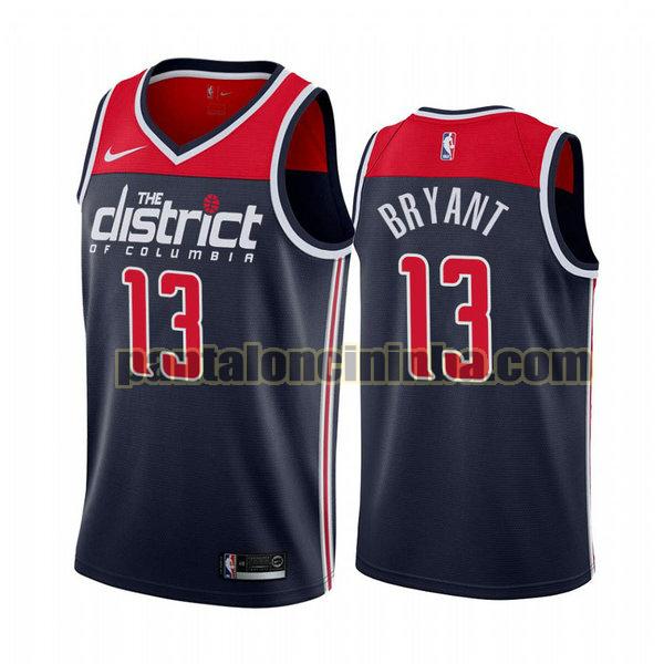 Canotta Uomo basket Thomas Bryant 13 Washington Wizards Blu City Edition 2020