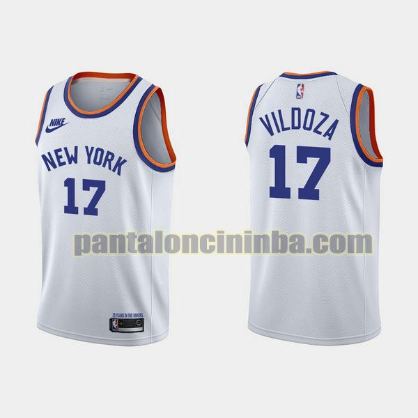 Canotta Uomo basket Vildoza 17 New York Knicks Bianca