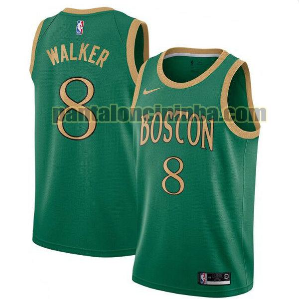 Canotta Uomo basket Walker 8 Boston Celtics Verde City Edition 2020