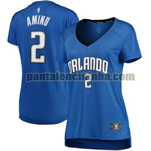 Maglia Donna basket Al-Farouq Aminu 2 Orlando Magic Blu icon edition