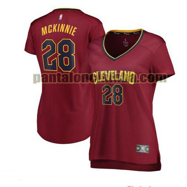 Maglia Donna basket Alfonzo McKinnie 28 Cleveland Cavaliers Rosso icon edition