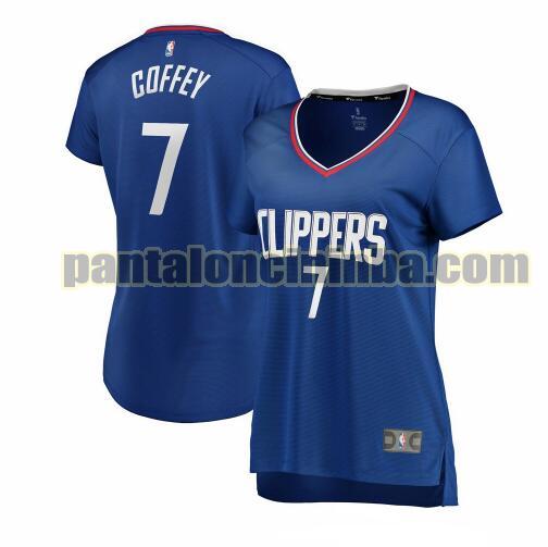 Maglia Donna basket Amir Coffey 7 Los Angeles Clippers Blu icon edition