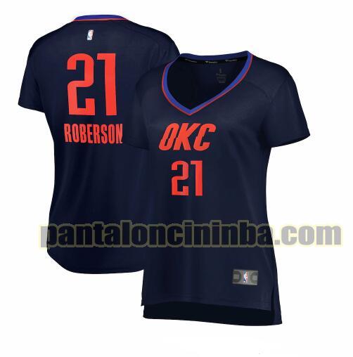 Maglia Donna basket Andre Roberson 21 Oklahoma City Thunder Armada statement edition