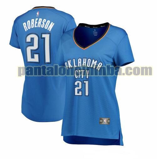 Maglia Donna basket Andre Roberson 21 Oklahoma City Thunder Blu icon edition