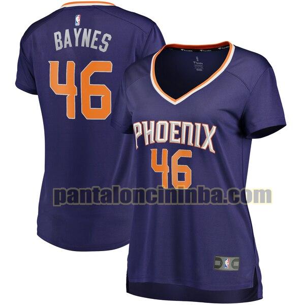 Maglia Donna basket Aron Baynes 46 Phoenix Suns Porpora icon edition