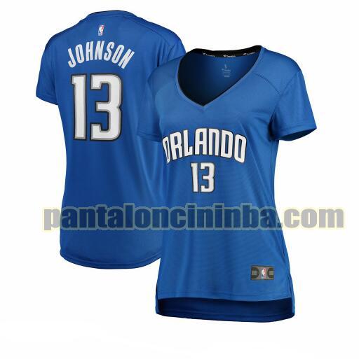 Maglia Donna basket BJ Johnson 13 Orlando Magic Blu icon edition