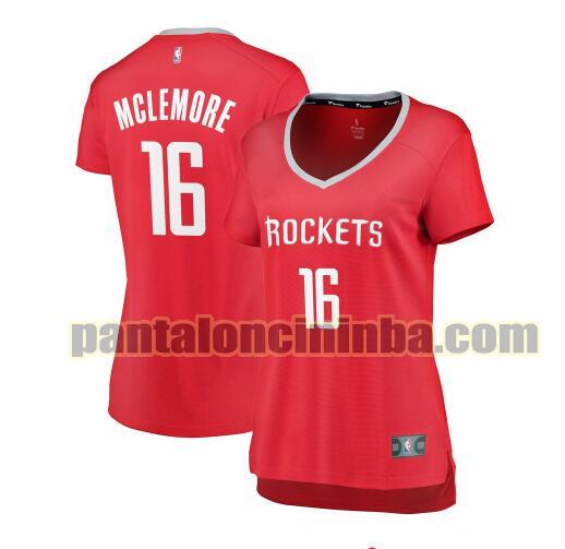 Maglia Donna basket Ben McLemore 16 Houston Rockets Rosso icon edition