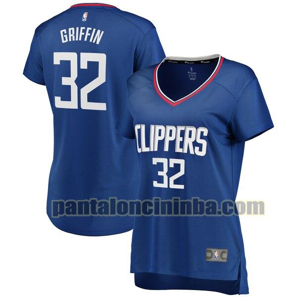 Maglia Donna basket Blake Griffin 32 Los Angeles Clippers Blu icon edition