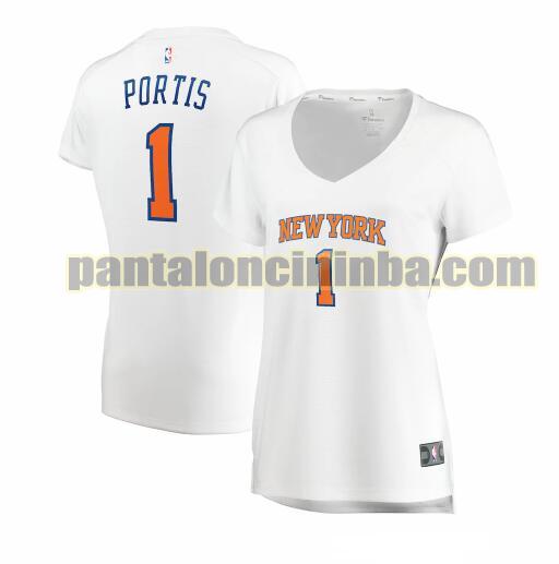 Maglia Donna basket Bobby Portis 1 New York Knicks Bianco association edition