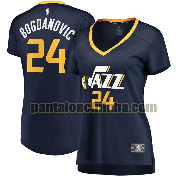 Maglia Donna basket Bojan Bogdanovic 24 Utah Jazz Armada icon edition