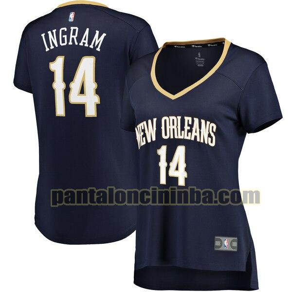 Maglia Donna basket Brandon Ingram 14 New Orleans Pelicans Armada icon edition