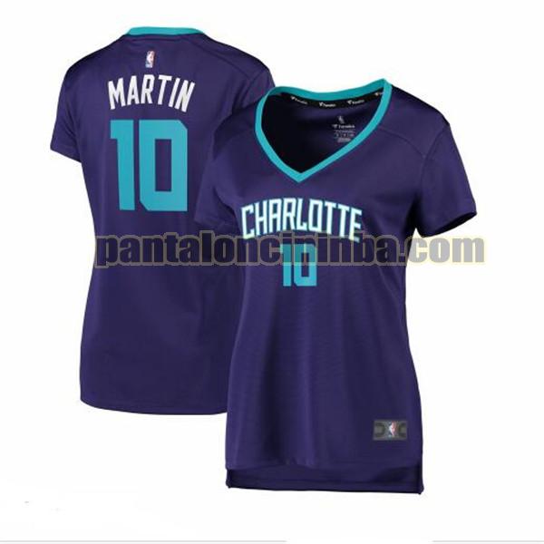 Maglia Donna basket Caleb Martin 10 Charlotte Hornets Porpora statement edition