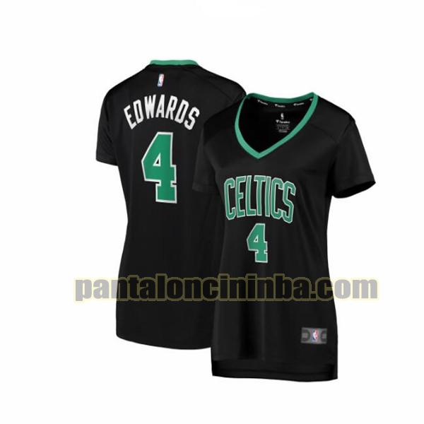 Maglia Donna basket Carsen Edwards 4 Boston Celtics Nero statement edition