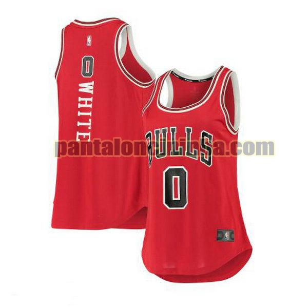 Maglia Donna basket Coby White 0 Chicago Bulls Bianco icon edition