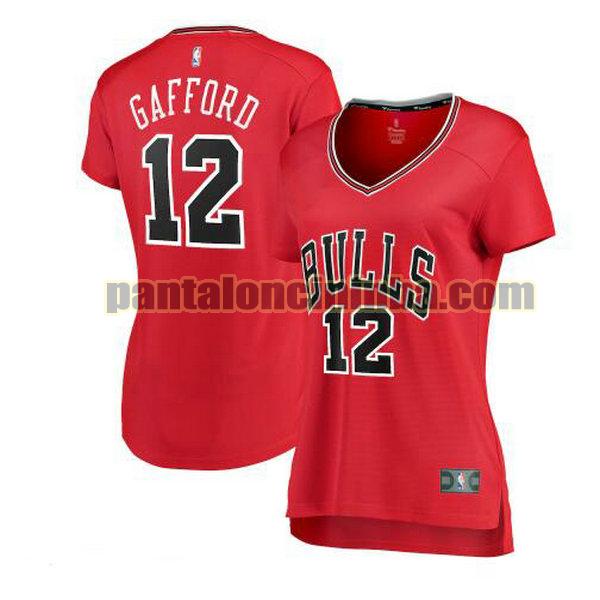 Maglia Donna basket Daniel Gafford 12 Chicago Bulls Rosso icon edition