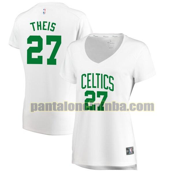 Maglia Donna basket Daniel Theis 27 Boston Celtics Bianco association edition