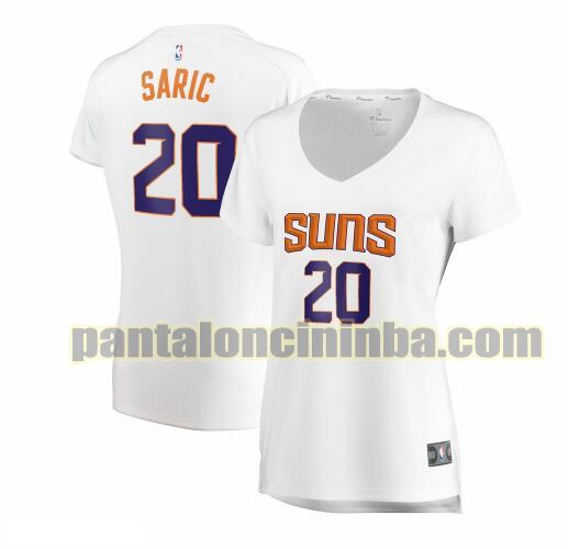 Maglia Donna basket Dario Saric 20 Phoenix Suns Bianco association edition