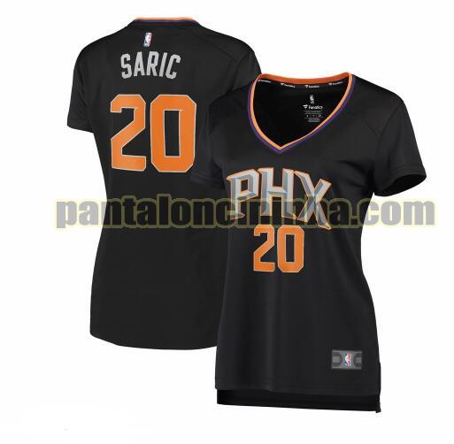 Maglia Donna basket Dario Saric 20 Phoenix Suns Nero statement edition