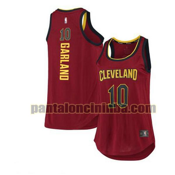 Maglia Donna basket Darius Garland 10 Cleveland Cavaliers Rosso icon edition