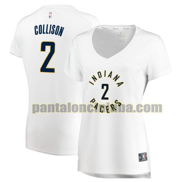 Maglia Donna basket Darren Collison 2 Indiana Pacers Bianco association edition