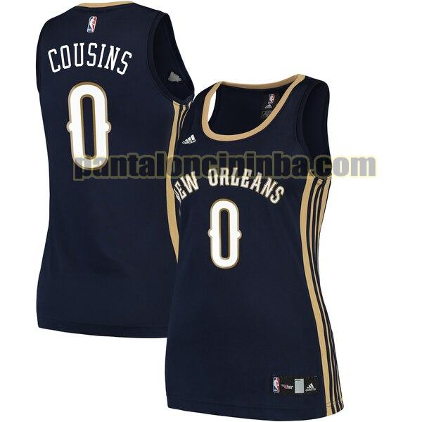 Maglia Donna basket DeMarcus Cousins 0 New Orleans Pelicans Armada Replica