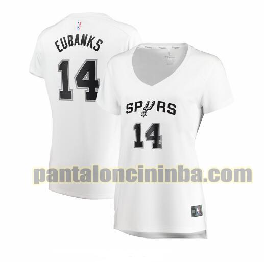 Maglia Donna basket DeMarre Carroll 14 San Antonio Spurs Bianco association edition