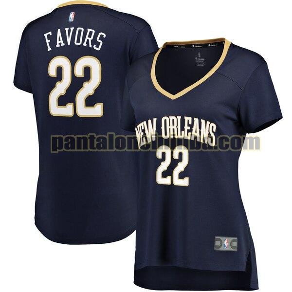 Maglia Donna basket Derrick Favors 22 New Orleans Pelicans Armada icon edition