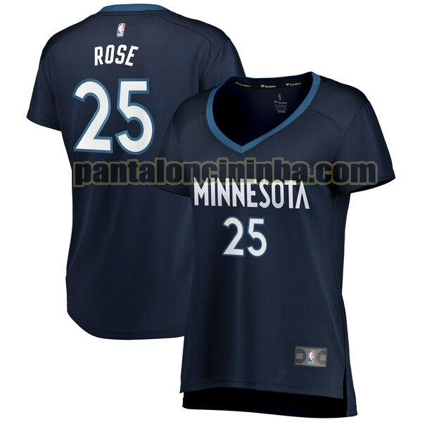 Maglia Donna basket Derrick Rose 25 Minnesota Timberwolves Armada icon edition