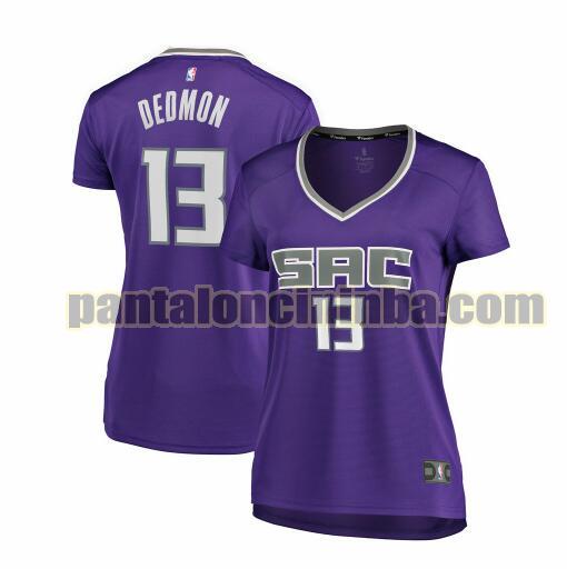 Maglia Donna basket Dewayne Dedmon 13 Sacramento Kings Porpora icon edition