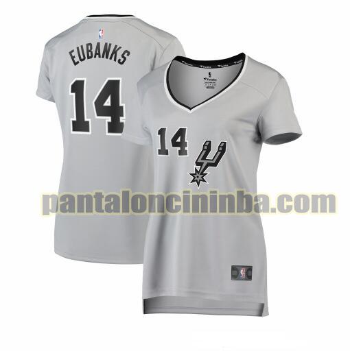 Maglia Donna basket Drew Eubanks 14 San Antonio Spurs Rosso statement edition