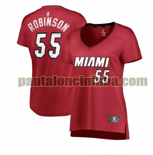 Maglia Donna basket Duncan Robinson 55 Miami Heat Rosso statement edition