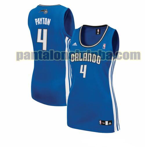 Maglia Donna basket Elfrid Payton 4 Orlando Magic Blu Replica