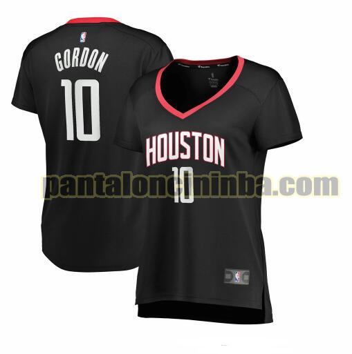 Maglia Donna basket Eric Gordon 10 Houston Rockets Nero statement edition