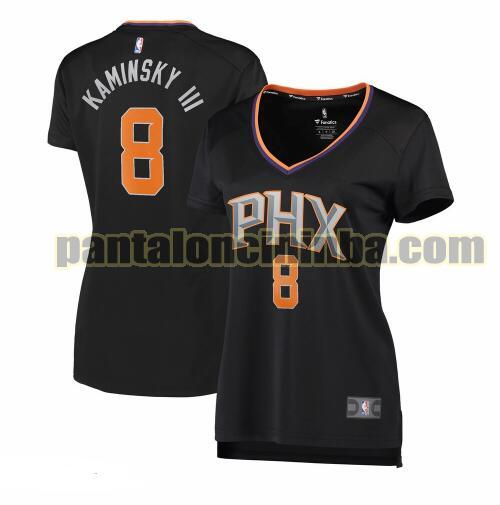 Maglia Donna basket Frank Kaminsky III 8 Phoenix Suns Nero statement edition